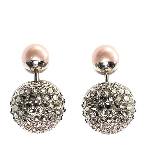 dior mise en earring|christian dior crystal earrings.